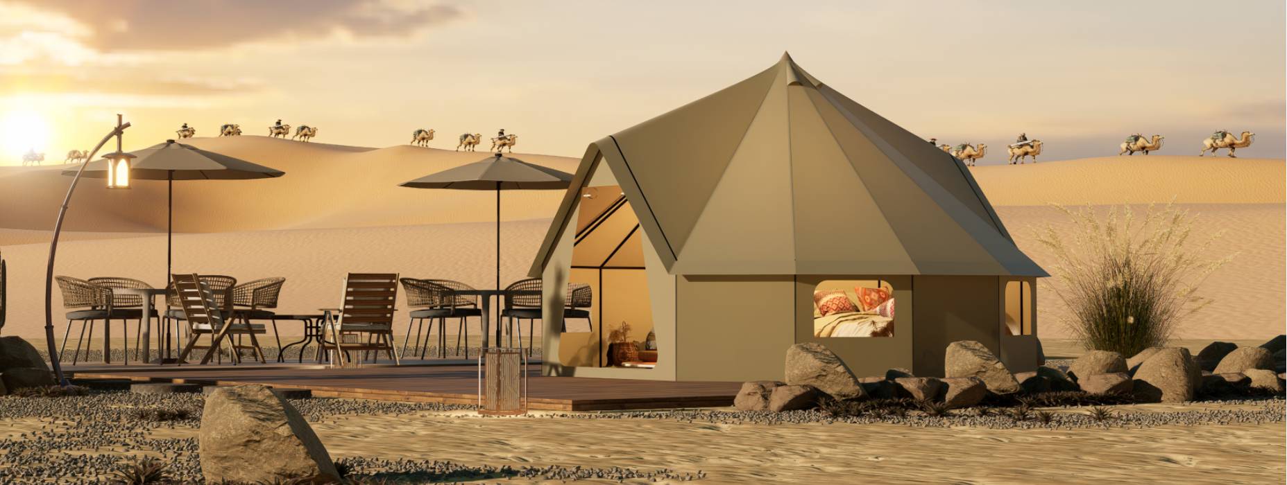 大同县露营酒店帐篷产品